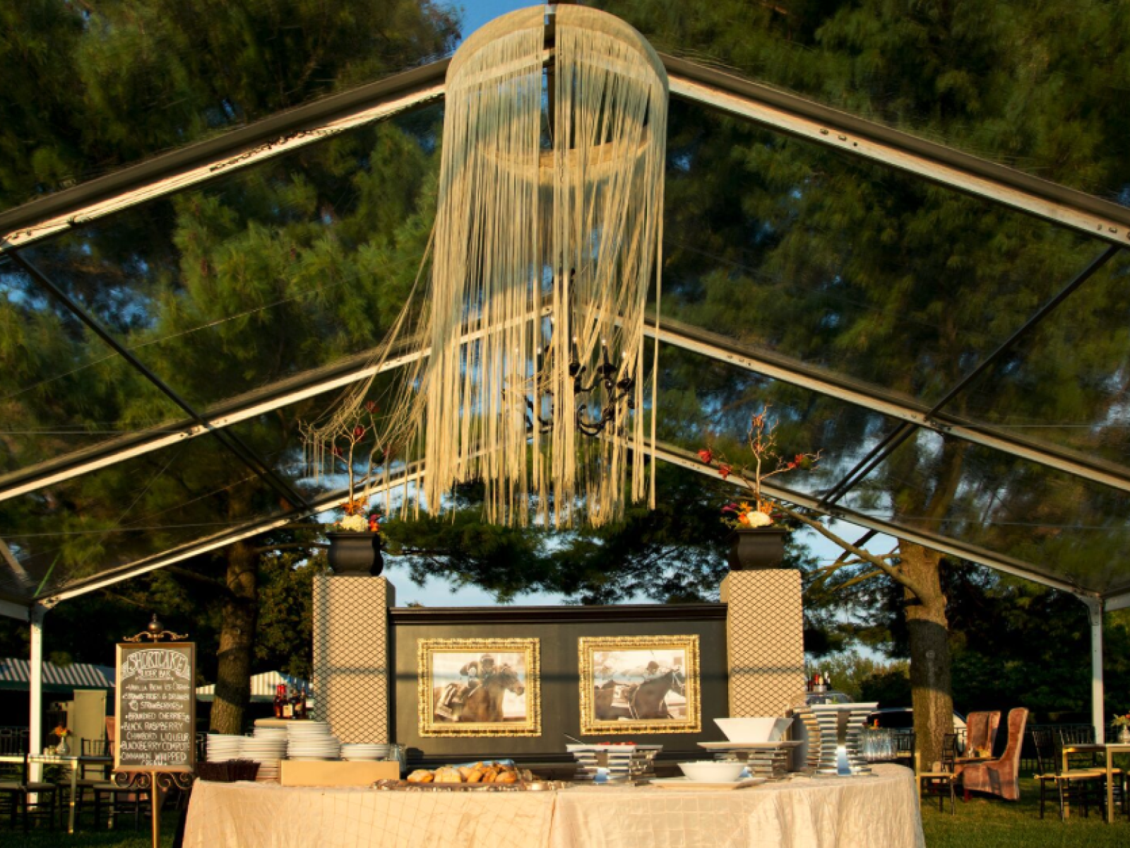 Tent on Swiftjockey Club lawn